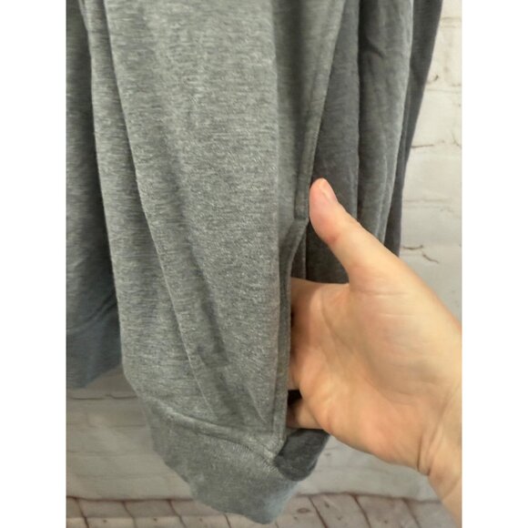 Lands End Zip Up Sweatshirt Mens Size XXL Gray Color Block Jacket - Picture 3 of 8